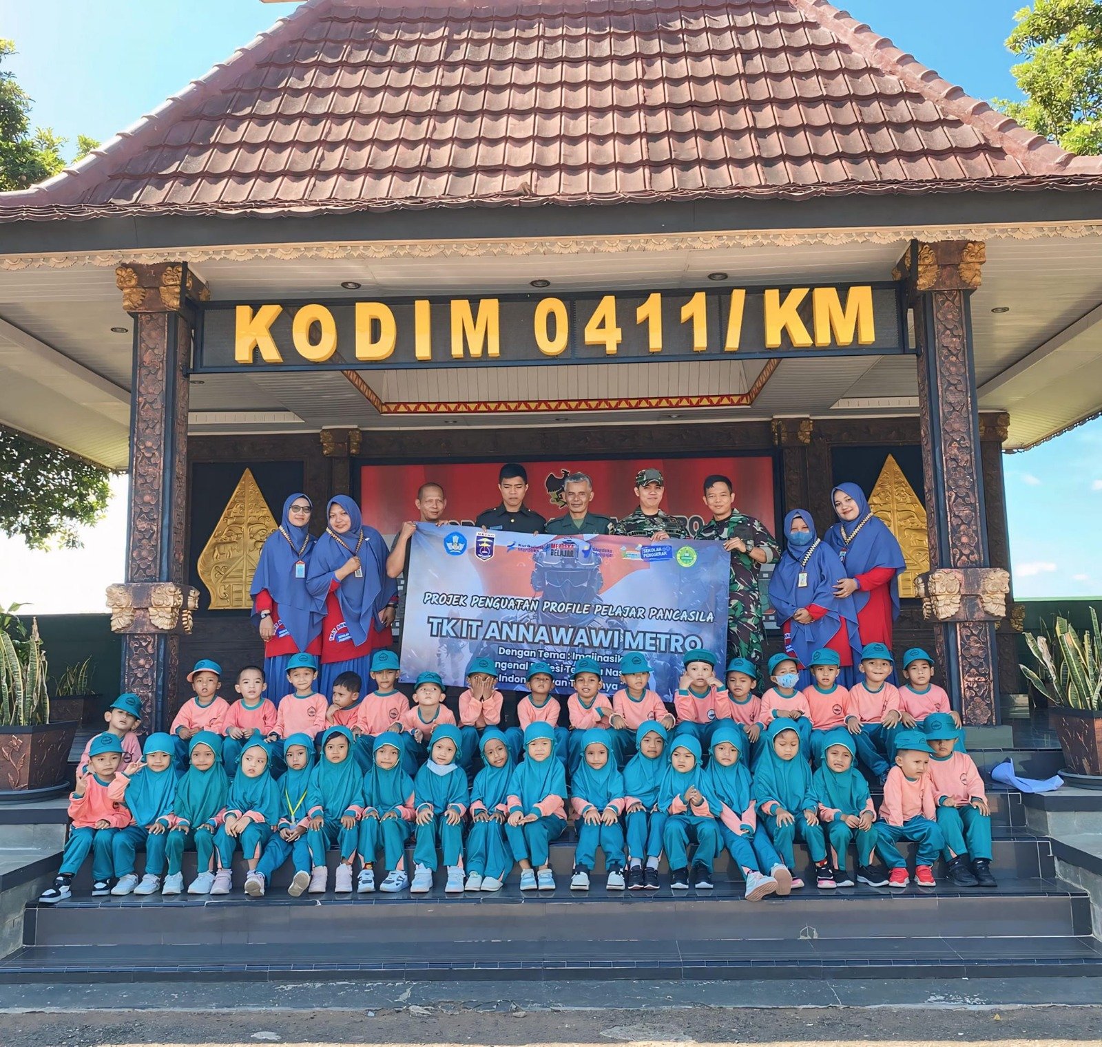 Kunjungan ke Kodim